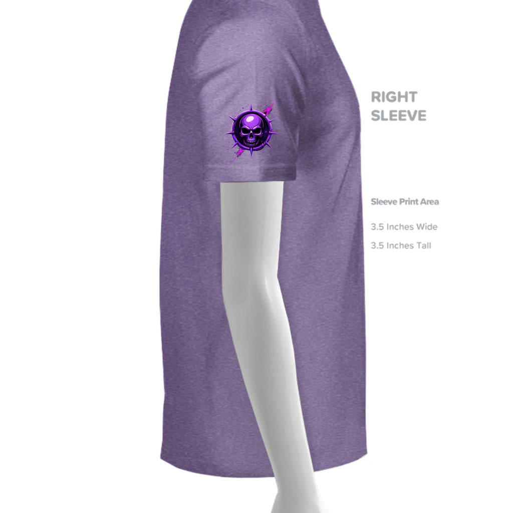 HEATHER PURPLE - G640 - SLEEVE_RIGHT