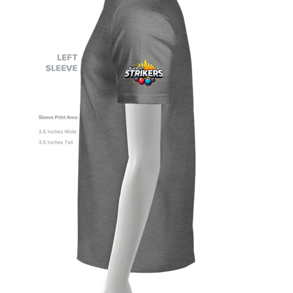 GRAPHITE HEATHER - G500 - SLEEVE_LEFT