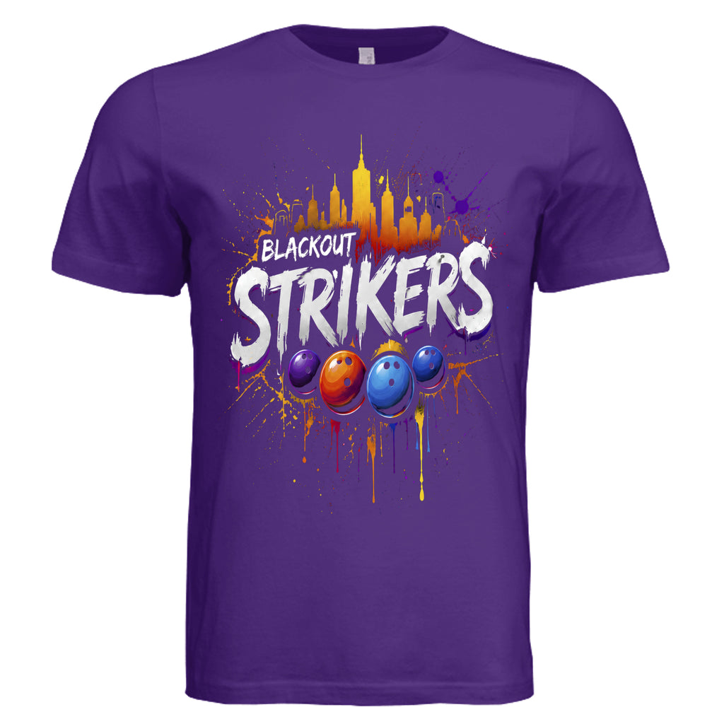 Solid Team Purple Triblend - 3413C - FRONT
